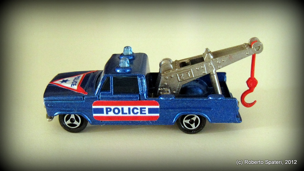 Majorette Dodge Depanneuse Tow Truck Wrecked (n.212)